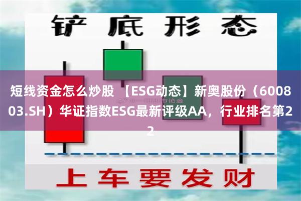 短线资金怎么炒股 【ESG动态】新奥股份（600803.SH）华证指数ESG最新评级AA，行业排名第2