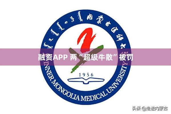 融资APP 两“超级牛散”被罚